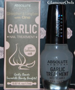 Glossybox Mars 2015 - Garlic nail treatment d'Absolute New York